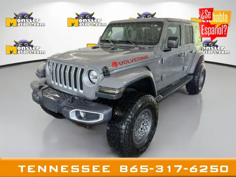 Gray 2020 Jeep Wrangler Unlimited Sahara for sale in Louisville, TN
