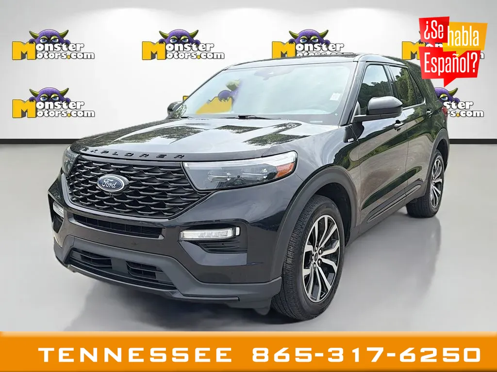 Black 2022 Ford Explorer ST-Line for sale in Louisville, TN