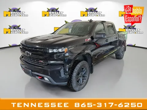 Black 2020 Chevrolet Silverado 1500 LT Trail Boss for sale in Louisville, TN