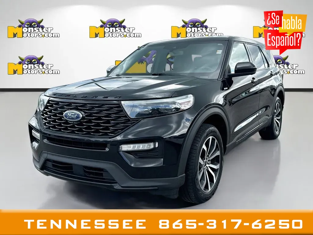 Black 2022 Ford Explorer ST-Line for sale in Louisville, TN