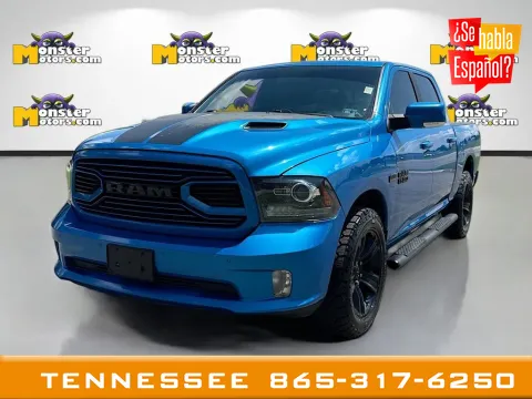 Blue 2018 Ram 1500 Sport for sale in Louisville, TN