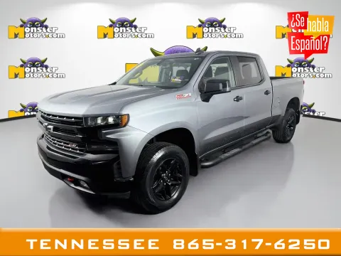 Silver 2019 Chevrolet Silverado 1500 LT Trail Boss for sale in Louisville, TN