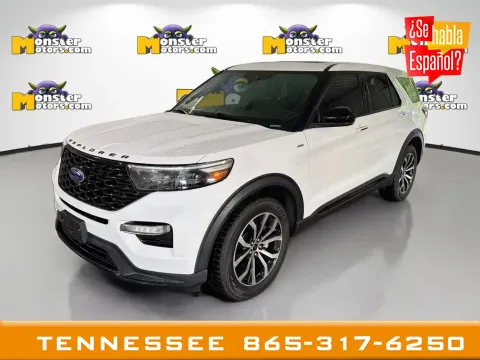 White 2022 Ford Explorer ST-Line for sale in Louisville, TN