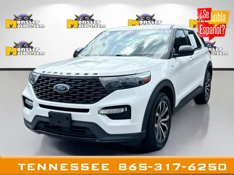 White 2022 Ford Explorer ST-Line for sale in Louisville, TN
