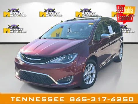 Red 2020 Chrysler Pacifica Limited for sale in Louisville, TN