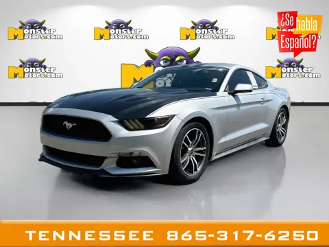 Silver 2016 Ford Mustang EcoBoost Premium for sale in Louisville, TN