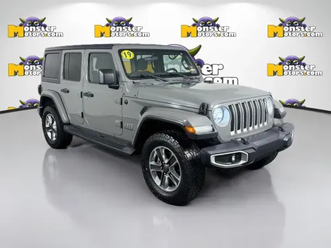 Another view of 2019 Jeep Wrangler Unlimited Sahara for sale in Louisville, TN at Monster Motors - Knoxville, TN