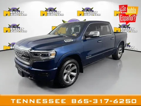 Blue 2022 Ram 1500 Limited for sale in Louisville, TN