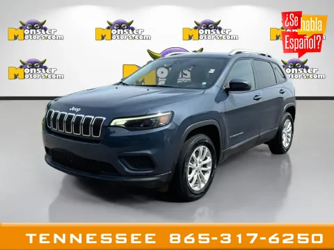 Blue 2021 Jeep Cherokee Latitude for sale in Louisville, TN