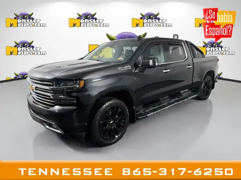 Black 2019 Chevrolet Silverado 1500 High Country for sale in Louisville, TN