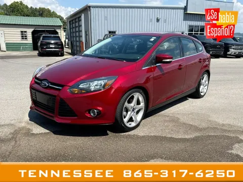 Red 2014 Ford Focus Titanium for sale in Louisville, TN