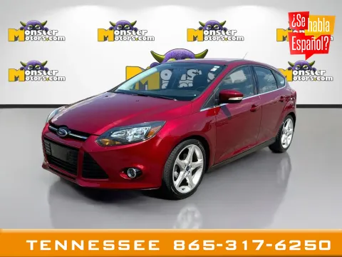 Red 2014 Ford Focus Titanium for sale in Louisville, TN