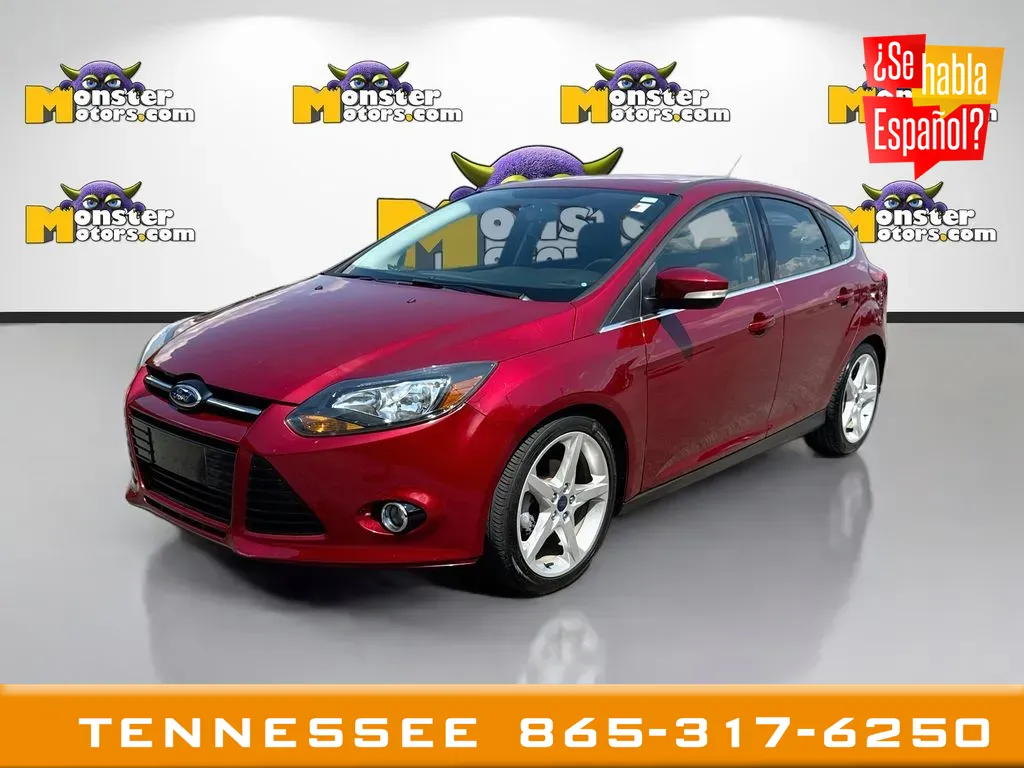 Red 2014 Ford Focus Titanium for sale in Louisville, TN