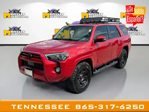 Red 2020 Toyota 4Runner SR5 Premium for sale in Louisville, TN