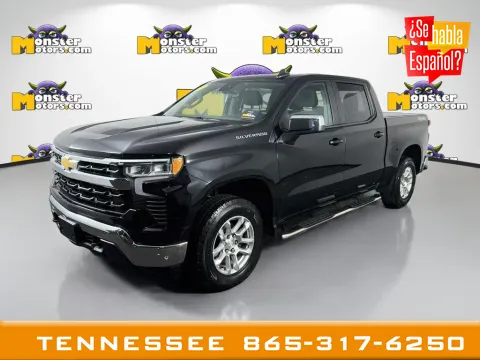 Black 2022 Chevrolet Silverado 1500 LT for sale in Louisville, TN