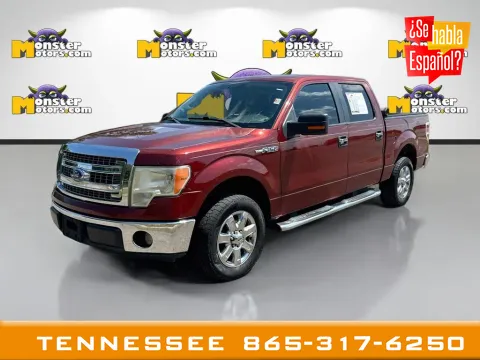 Orange 2014 Ford F-150 XLT for sale in Louisville, TN