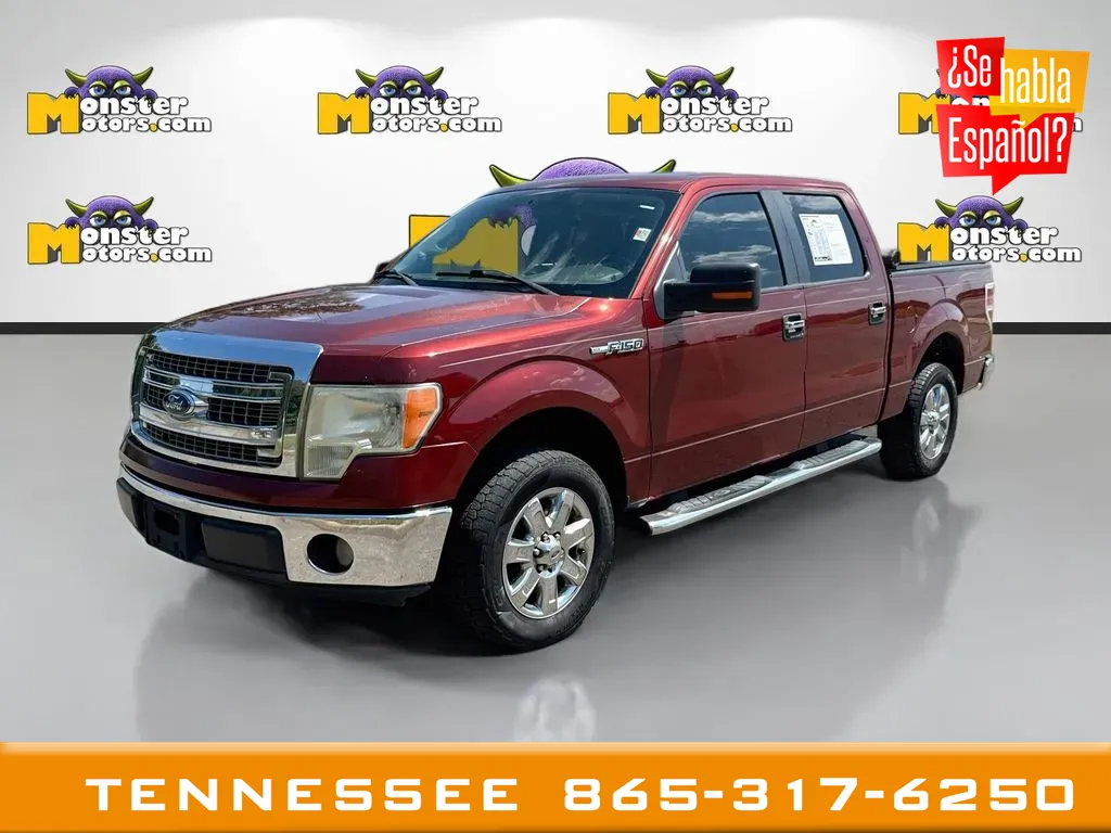 Orange 2014 Ford F-150 XLT for sale in Louisville, TN