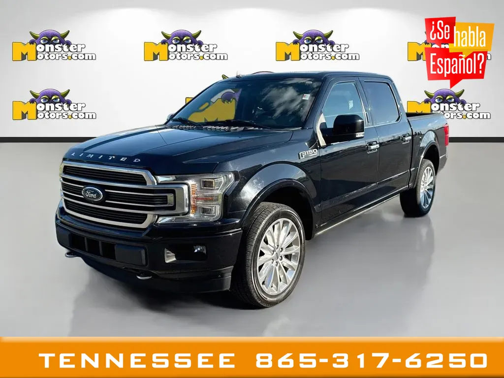 Black 2020 Ford F-150 Limited for sale in Louisville, TN