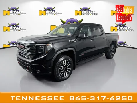 Black 2022 GMC Sierra 1500 AT4 for sale in Louisville, TN