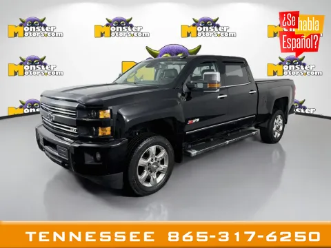 Black 2018 Chevrolet Silverado 2500 HD LTZ for sale in Louisville, TN