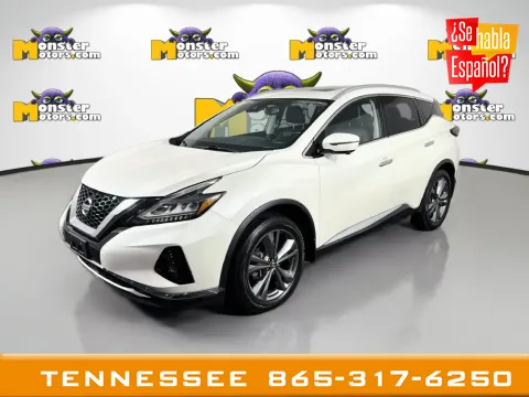White 2021 Nissan Murano Platinum for sale in Louisville, TN