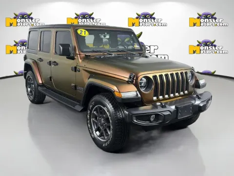 Another view of 2021 Jeep Wrangler Unlimited Sahara for sale in Louisville, TN at Monster Motors - Knoxville, TN