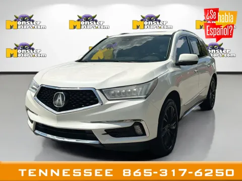White 2017 Acura MDX 3.5L for sale in Louisville, TN