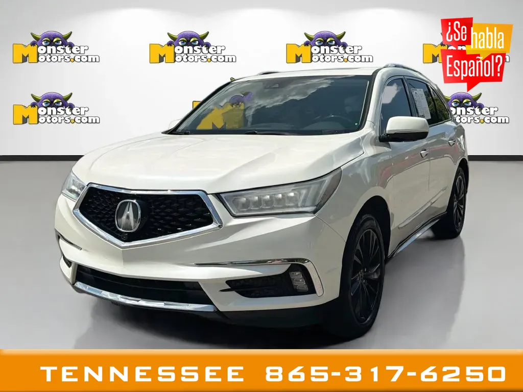 White 2017 Acura MDX 3.5L for sale in Louisville, TN