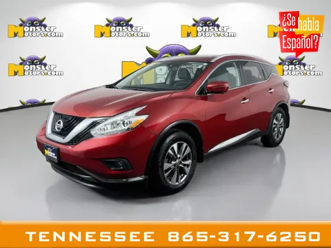 Red 2016 Nissan Murano SL for sale in Louisville, TN