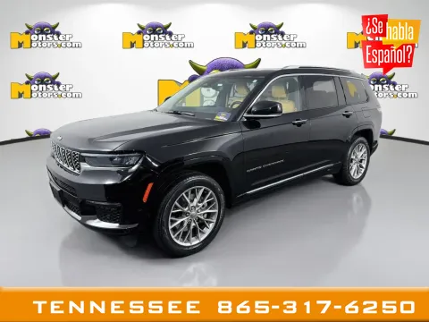 Black 2022 Jeep Grand Cherokee L Summit for sale in Louisville, TN