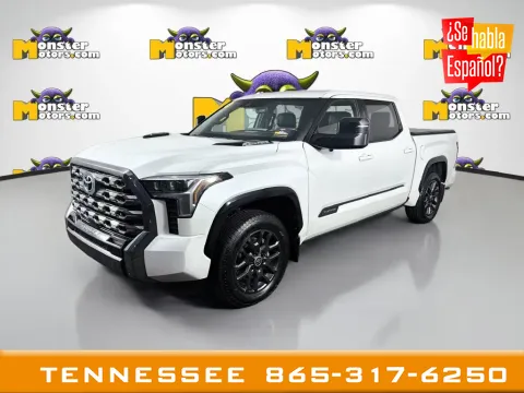 White 2024 Toyota Tundra Hybrid Platinum for sale in Louisville, TN