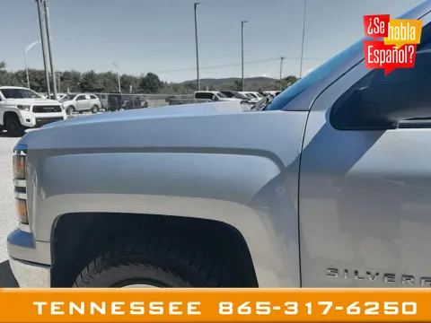 Silver 2014 Chevrolet Silverado 1500 LT for sale in Louisville, TN