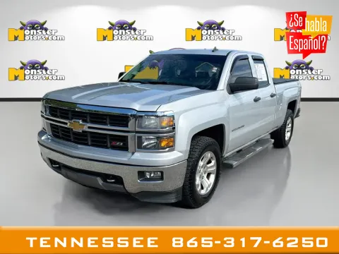 Silver 2014 Chevrolet Silverado 1500 LT for sale in Louisville, TN