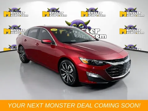 Another view of 2022 Chevrolet Malibu RS for sale in Louisville, TN at Monster Motors - Knoxville, TN