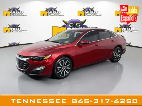 Red 2022 Chevrolet Malibu RS for sale in Louisville, TN
