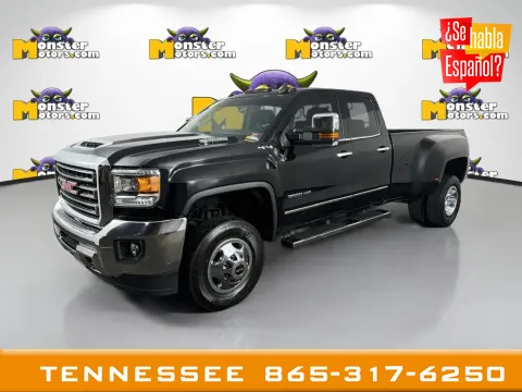 Black 2018 GMC Sierra 3500 HD SLT for sale in Louisville, TN