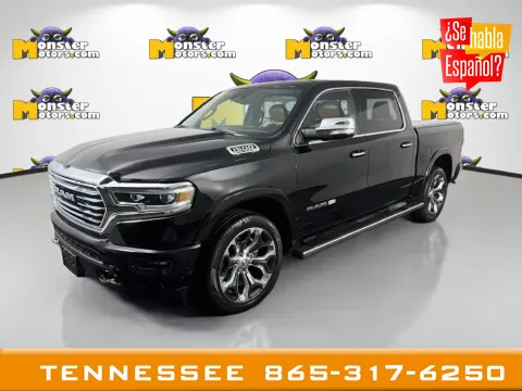 Black 2022 Ram 1500 Laramie Longhorn for sale in Louisville, TN