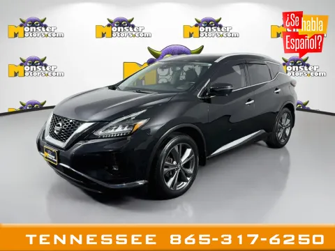 Black 2021 Nissan Murano Platinum for sale in Louisville, TN