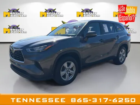 Gray 2023 Toyota Highlander LE for sale in Louisville, TN