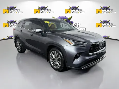 Another view of 2021 Toyota Highlander Platinum for sale in Louisville, TN at Monster Motors - Knoxville, TN