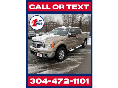 Gold 2013 Ford F-150 SuperCrew XLT 4x4 for sale in Buckhannon, WV