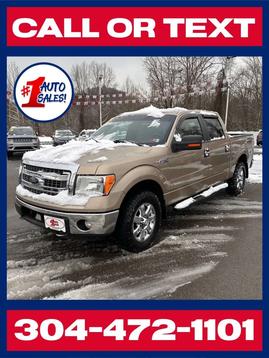 Gold 2013 Ford F-150 SuperCrew XLT 4x4 for sale in Buckhannon, WV