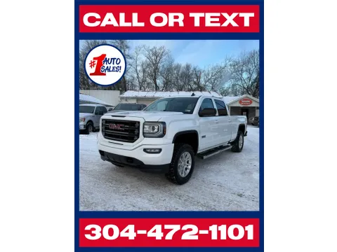 White 2017 GMC Sierra 1500 SLT Crew Cab 4x4 for sale in Buckhannon, WV