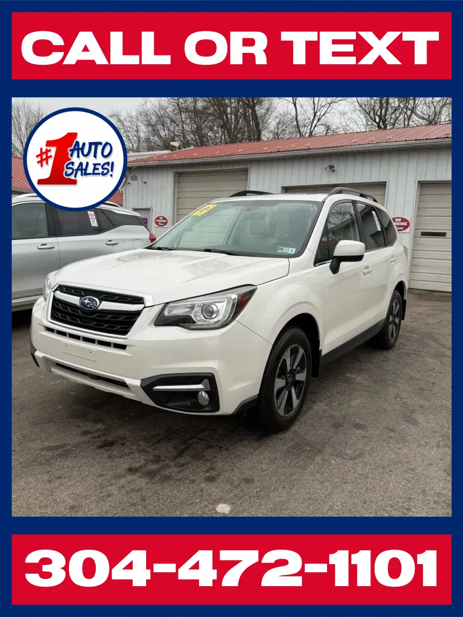 White 2018 Subaru Forester 2.5i Limited for sale in Buckhannon, WV