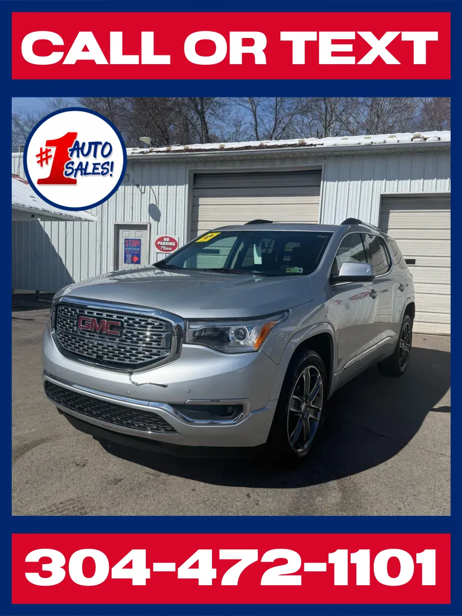 Silver 2019 GMC Acadia Denali AWD for sale in Buckhannon, WV