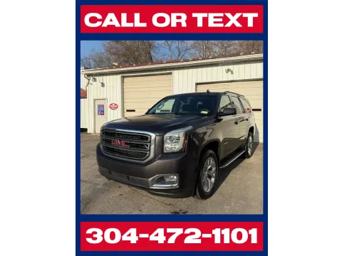 Black 2016 GMC Yukon SLT 4WD for sale in Buckhannon, WV
