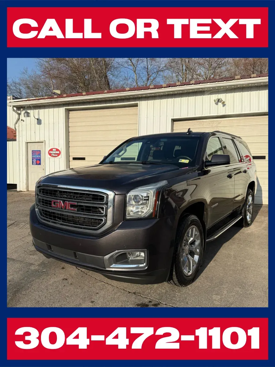 Black 2016 GMC Yukon SLT 4WD for sale in Buckhannon, WV