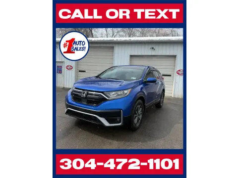 Blue 2020 Honda CR-V AWD EX-L for sale in Buckhannon, WV