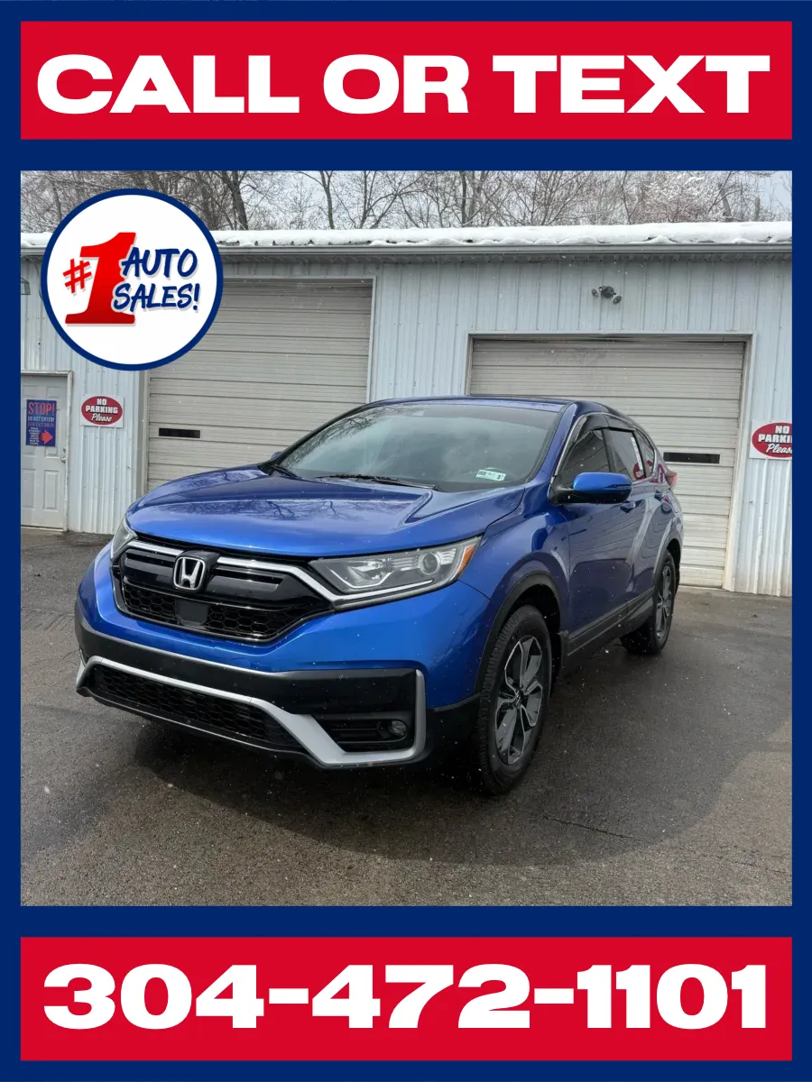 Blue 2020 Honda CR-V AWD EX-L for sale in Buckhannon, WV