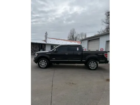 Another view of 2013 Ford F-150 Platinum SuperCrew 4x4 for sale in Buckhannon, WV at Number One Auto Sales